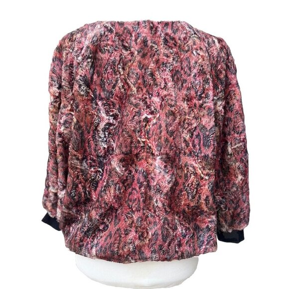 Diesel Women's F-Riga 3/4 Sleeve Sweatshirt V-Neck Sweater Size Small $248 Italy - Picture 2 of 16